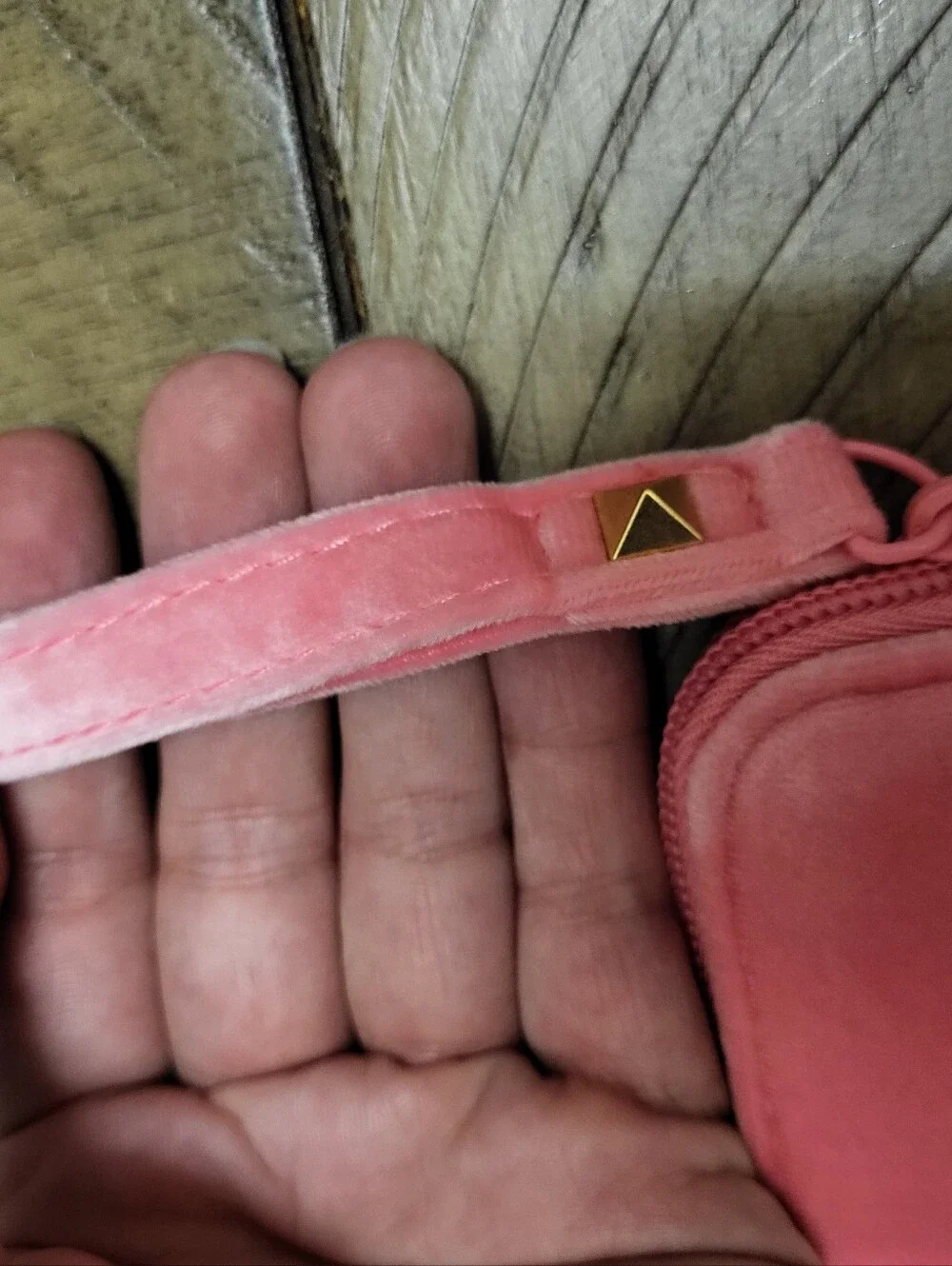 Valentino Garavani Coral-Pink Logo Pouch For Ipad Or Laptop
